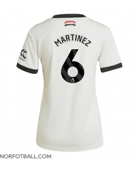 Billige Fotballdrakt Manchester United Lisandro Martinez #6 Replika Tredjedrakt Dame 2024-25 Kortermet